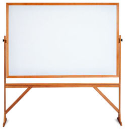 Ghent Markerboard - front view showing marker and eraser trough
