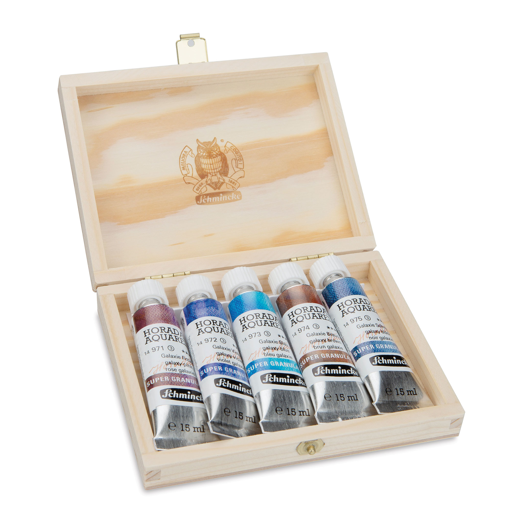 Sennelier Oil Paint Wooden Box Set of 15