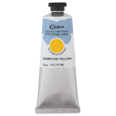 Cranfield Caligo Safe Wash Etching Ink - Diarylide Yellow, 75 ml Tube