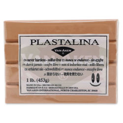 Van Aken Plastalina Modeling Clay - 1 lb, Flesh