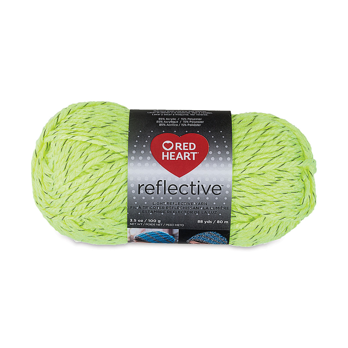 Review Red Heart Reflective Yarn w/ FREE Pattern