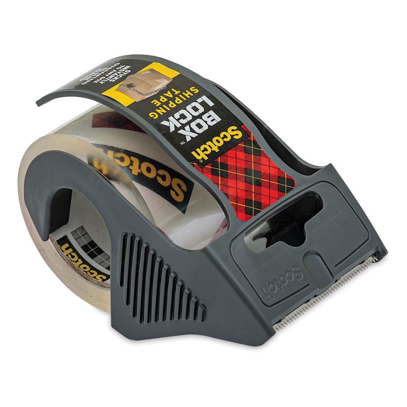 Scotch Box Lock Shipping Tape With Dispensers BLICK Art Materials