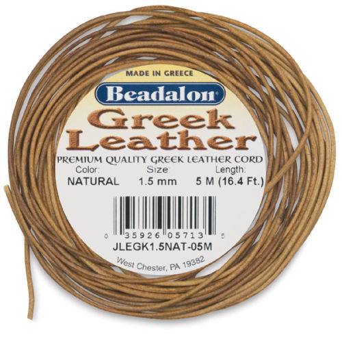 Beadalon Greek Leather Cord