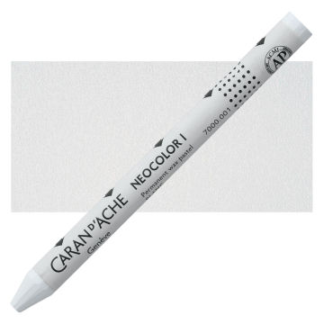 caran d'ache neocolor ii (a.k.a. crayons for adults) - white