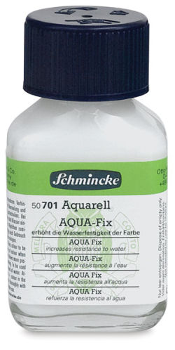 Schmincke Aqua Fix Medium - Front of 60 ml bottle