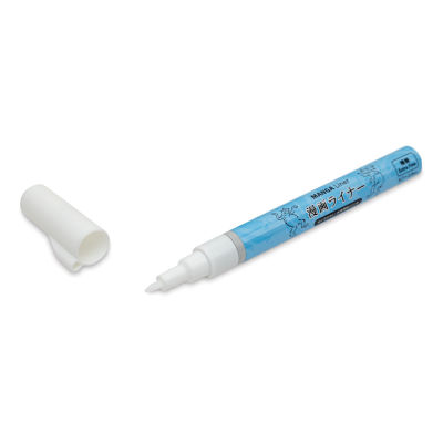 Aitoh Manga Liner Pen - White (with cap off)