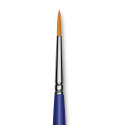 Blick Golden Taklon Brush - Round, Long Handle, Size 4