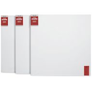 Blick Studio Stretched Cotton Canvas - Museum Profile, 48" x 48", Pkg of 3