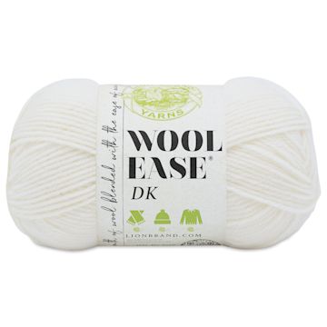 Open in modal - Lion Brand Yarn Wool-Ease DK Yarn - Cream, 232 yds