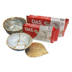 DAS Modeling Clay (packages of clay and bowls made with the clay)