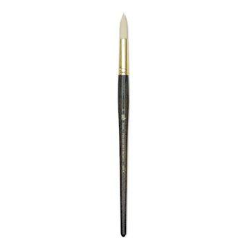 Open in modal - Princeton Series 6300 Dakota Synthetic Bristle Brush - Round, Long Handle, Size 12