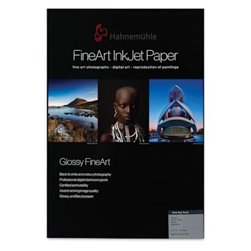 Open in modal - Hahnemühle Photo Rag Gloss Baryta FineArt Inkjet Paper - 13" x 19", Pkg of 25, front of packaging