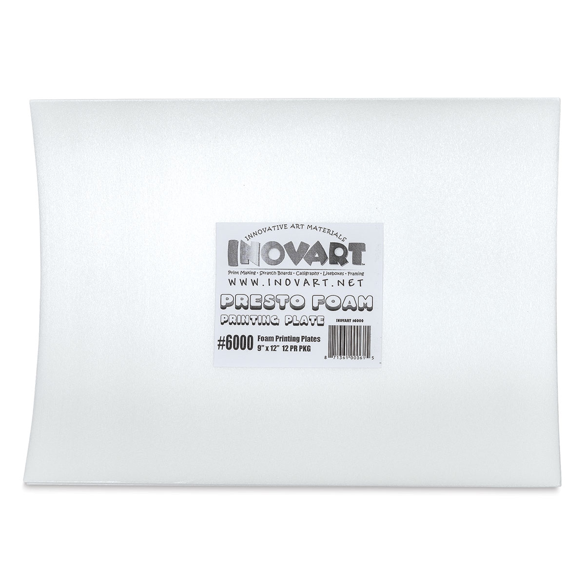 Inovart Printfoam for Block Printing - Pkg of 48, 9 x 12