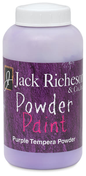 Richeson Powder Tempera Paint - Purple, 1 lb Jar