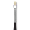 Utrecht Natural Chungking Pure Bristle Brush - Bright, Size 1, Long Handle