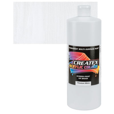 Createx Acrylics - Titanium White, Quart