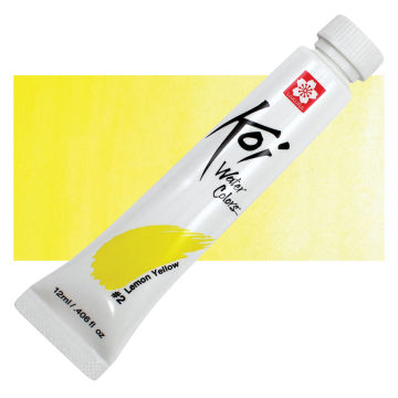 Sakura Koi Watercolor - Lemon Yellow, 12 ml, Tube