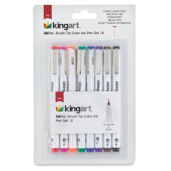 Kingart Pro Brush Pen Review - Natasha Miller Creat