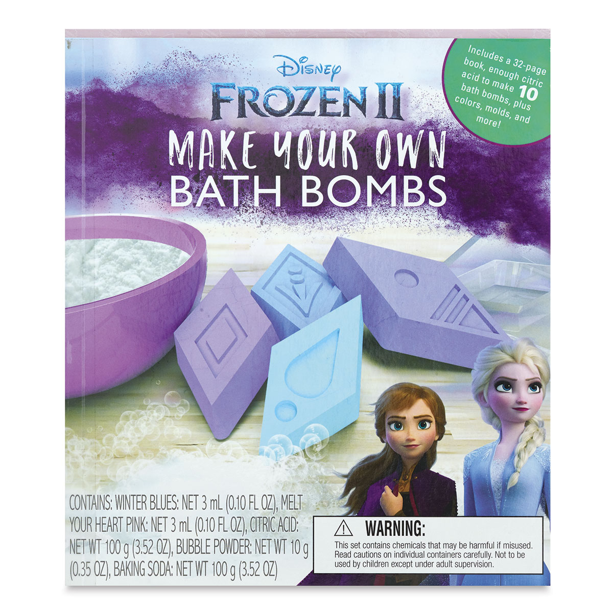 frozen bath bomb set