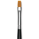 Utrecht Synthetic Sablette Brush - Long Handle, Bright, Size 6