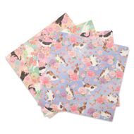 Aitoh Playful Cats Origami Paper