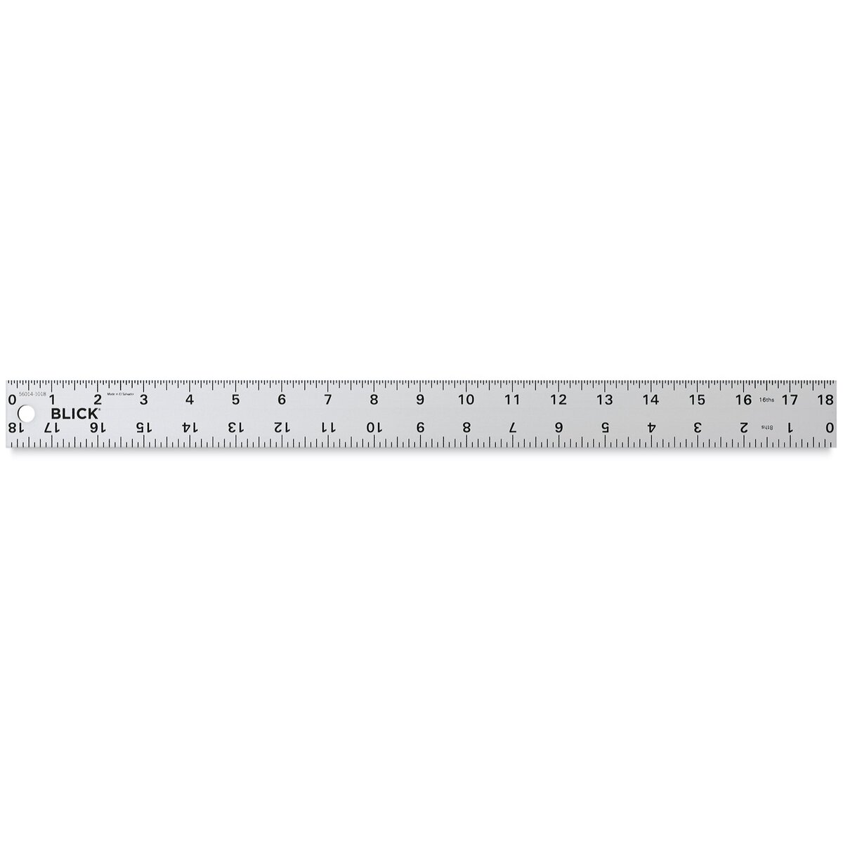 Alvin Lettering Guide & Rule Template - Size: Inches & Metric