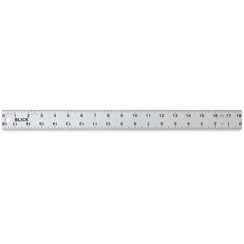 Blick Aluminum Non-Slip Rulers