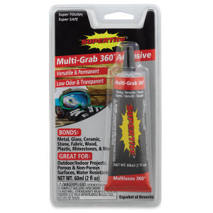 Supertite Multi-Grab 360° Adhesive, 2 oz, Tube, Front Of Package
