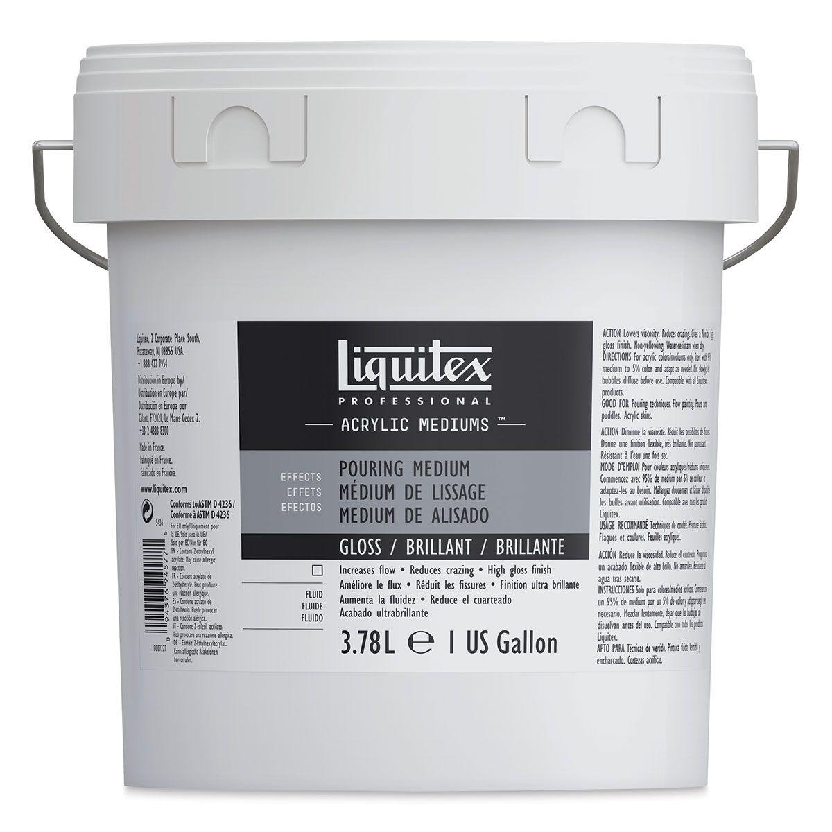  Liquitex Professional Effects Medium, 118ml (4-oz), Flow Aid :  Automotive