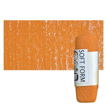 Open in modal - Townsend Artists' Soft Form Pastel - Tan (Dark) pastel and swatch