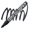 Pebeo Acrylic Marker - Precious Black, 4 mm, Bullet Nib