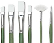 Princeton Summit Series 6100 White Soft Synthetic Brushes