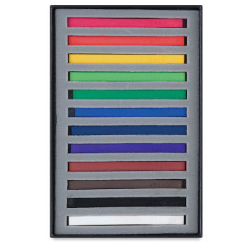 Prismacolor Premier NuPastel Color Sticks - Assorted Colors, Set of 12 ...