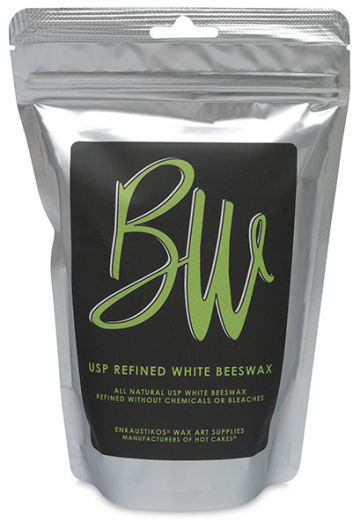 U.S. Pharmaceutical Grade White Beeswax - 8 oz pouch
