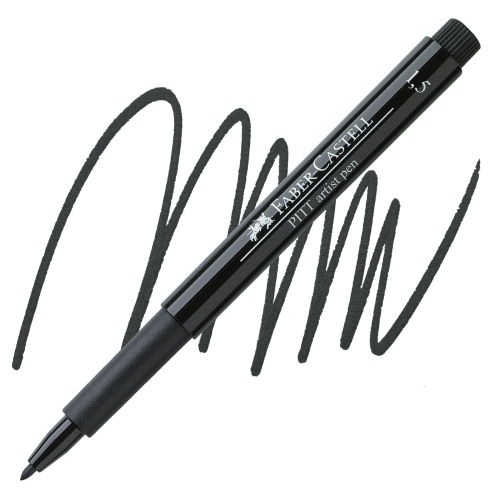 Faber-Castell Pitt Artist Pen - Black, Bullet Nib