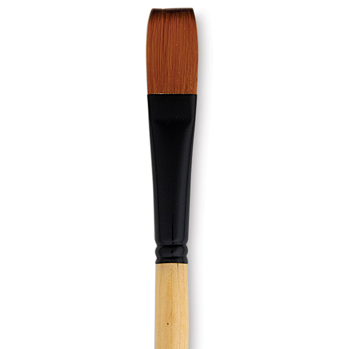 Dynasty Black Gold Brush - Flat, Long Handle, Size 10 | BLICK Art Materials