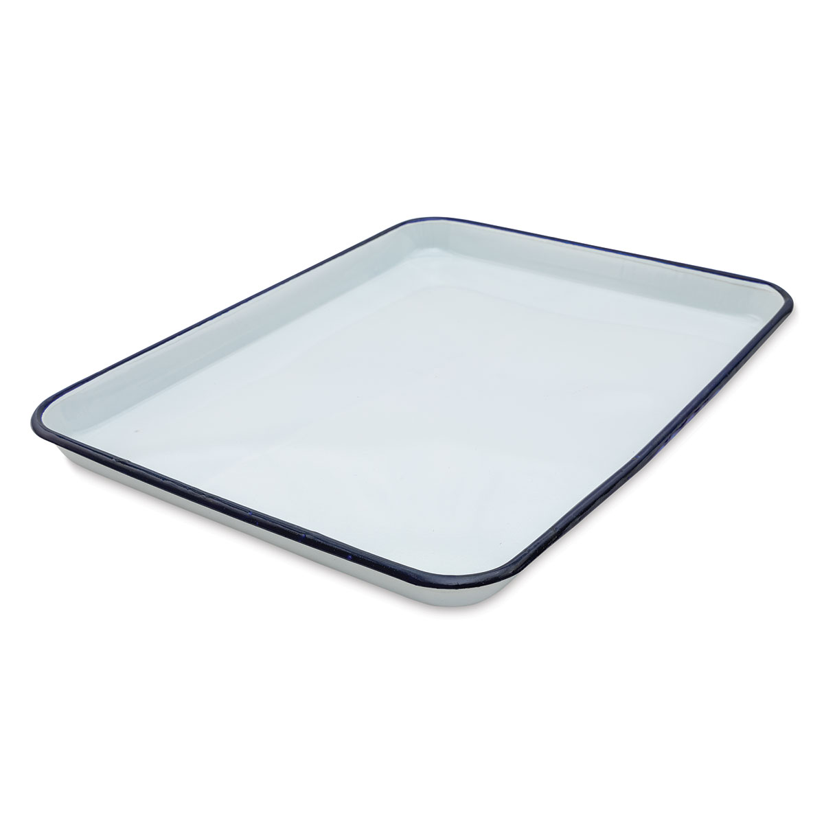 Jack Richeson Butcher Tray Palette, 7-1/2 x 11 in, Porcelain On Steel, White
