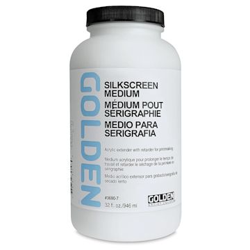 Open in modal - Golden Silkscreen Medium, 32 oz jar