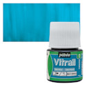 Pebeo Vitrail Paint - Turquoise Blue, 45 ml bottle