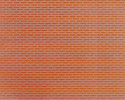 Plastruct Patterned Sheets, Brick, 1:100 Scale