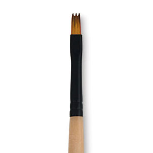 Dynasty Black Gold Brush - Wave, Short Handle, Size 4