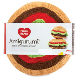 Red Heart Amigurumi Yarn - Hamburger