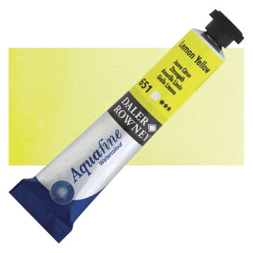 Daler-Rowney Aquafine Watercolors and Sets - Lemon Yellow, 8 ml, Tube