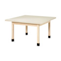Diversified Spaces Four-Student Table - Laminate Top, Elementary Height