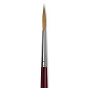 Da Vinci Kolinsky Red Sable Brush - Medium Pointed Liner, Long Handle,