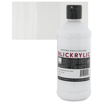 Blickrylic Student Acrylics - Titanium White, Pint