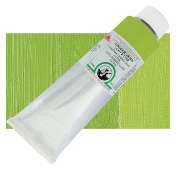 Open in modal - Old Holland Classic Oil Color - Cinnabar Green Light Extra, 225 ml tube and swatch