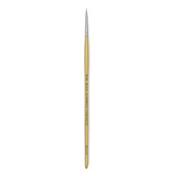 Open in modal - Blick Academic Synthetic Golden Taklon Brush - Round, 4/0