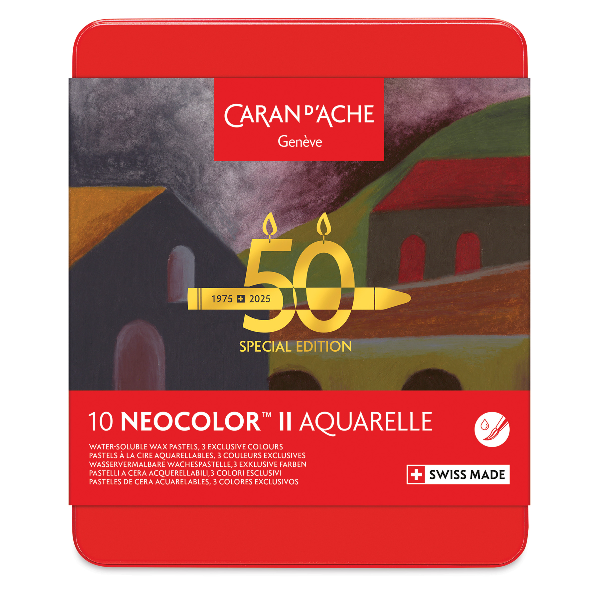 Caran d'Ache Neocolor II Aquarelle Artists' Pastels and Sets
