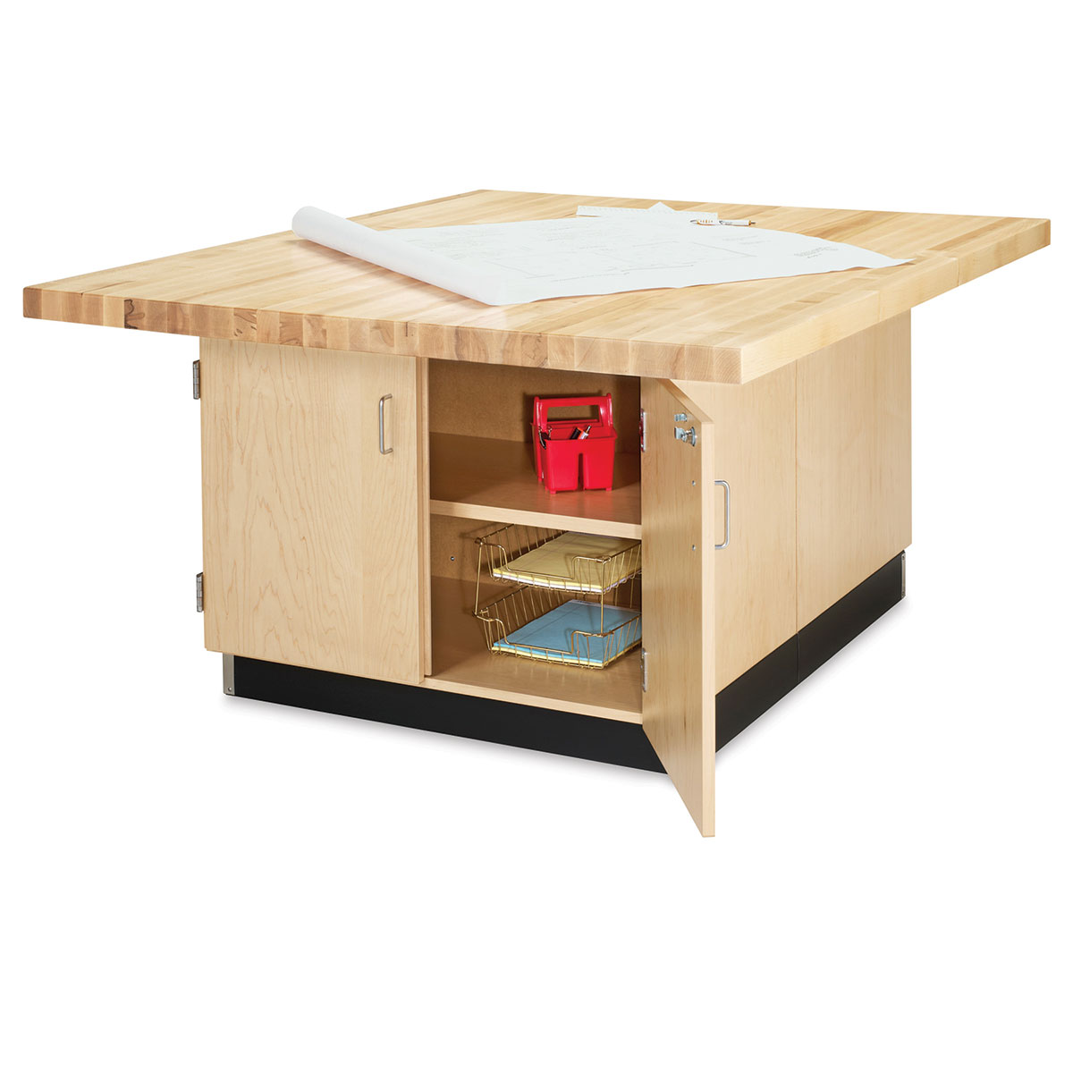 Diversified Spaces 4-Station Workbench | BLICK Art Materials